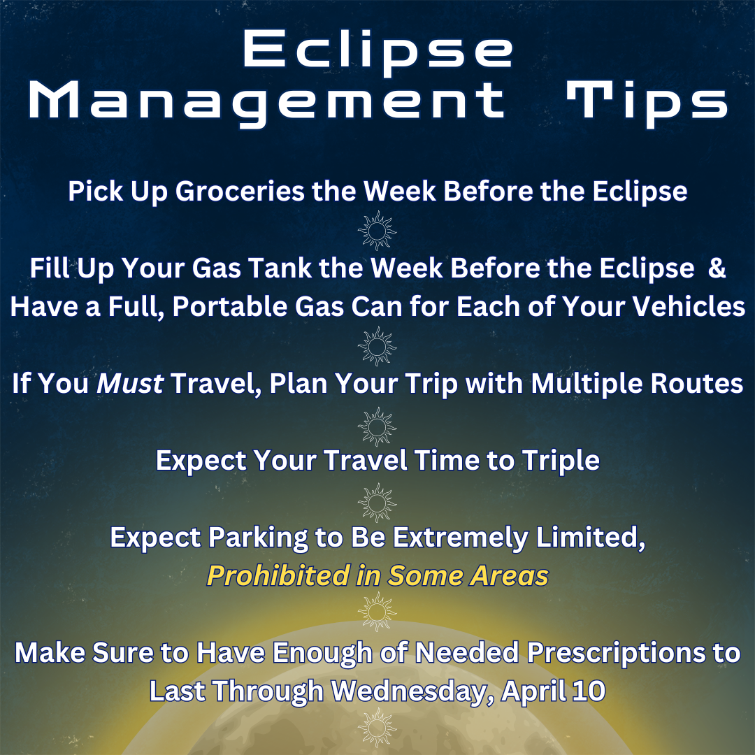 City of Tiffin Eclipse Management